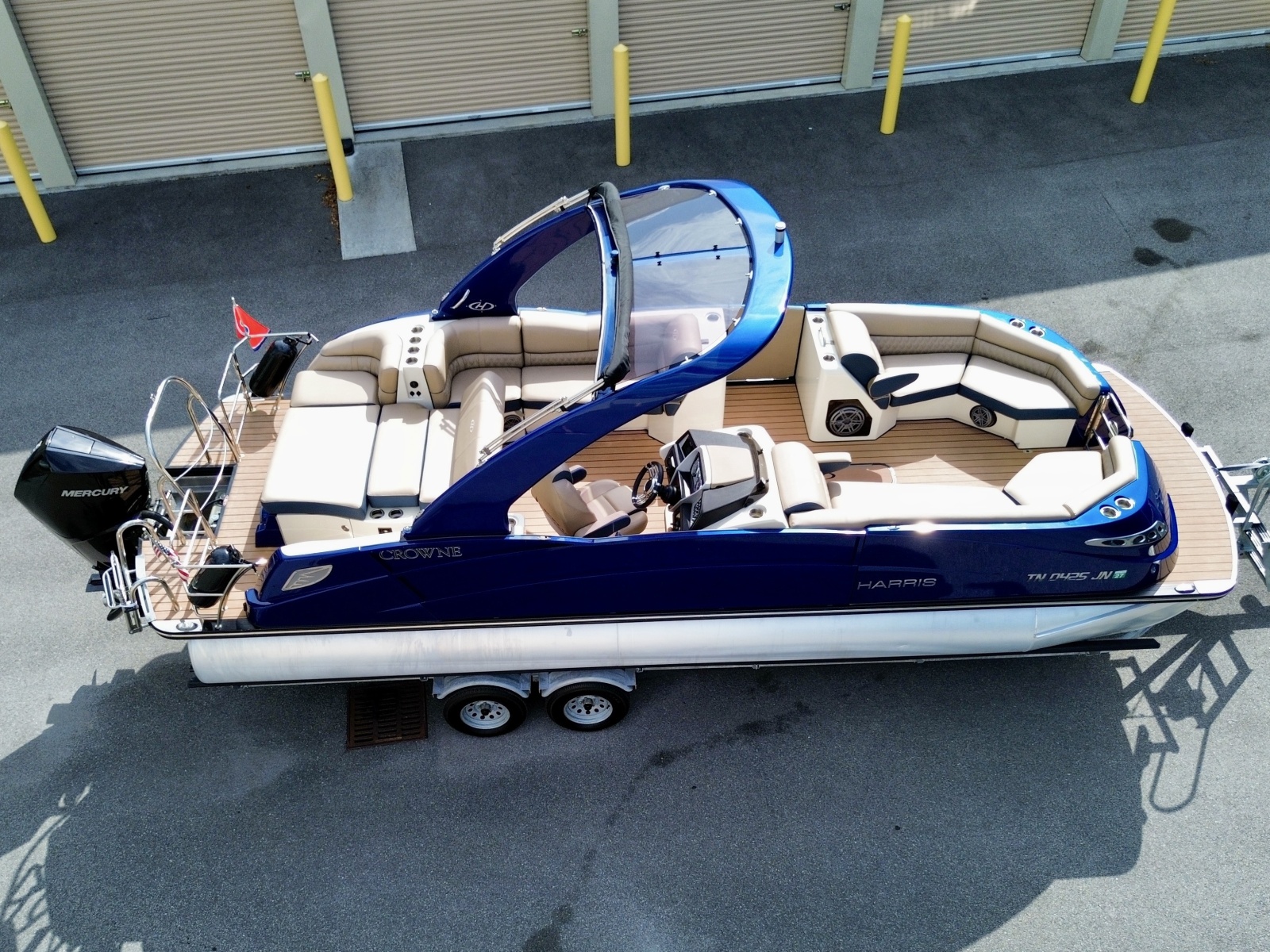 2019 Harris Crowne 250 SL Tritoon