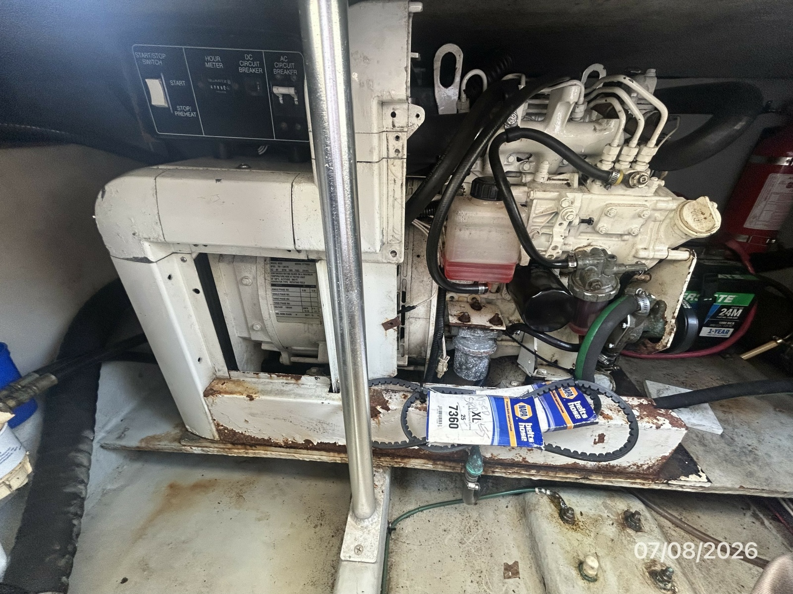40' Mainship generator