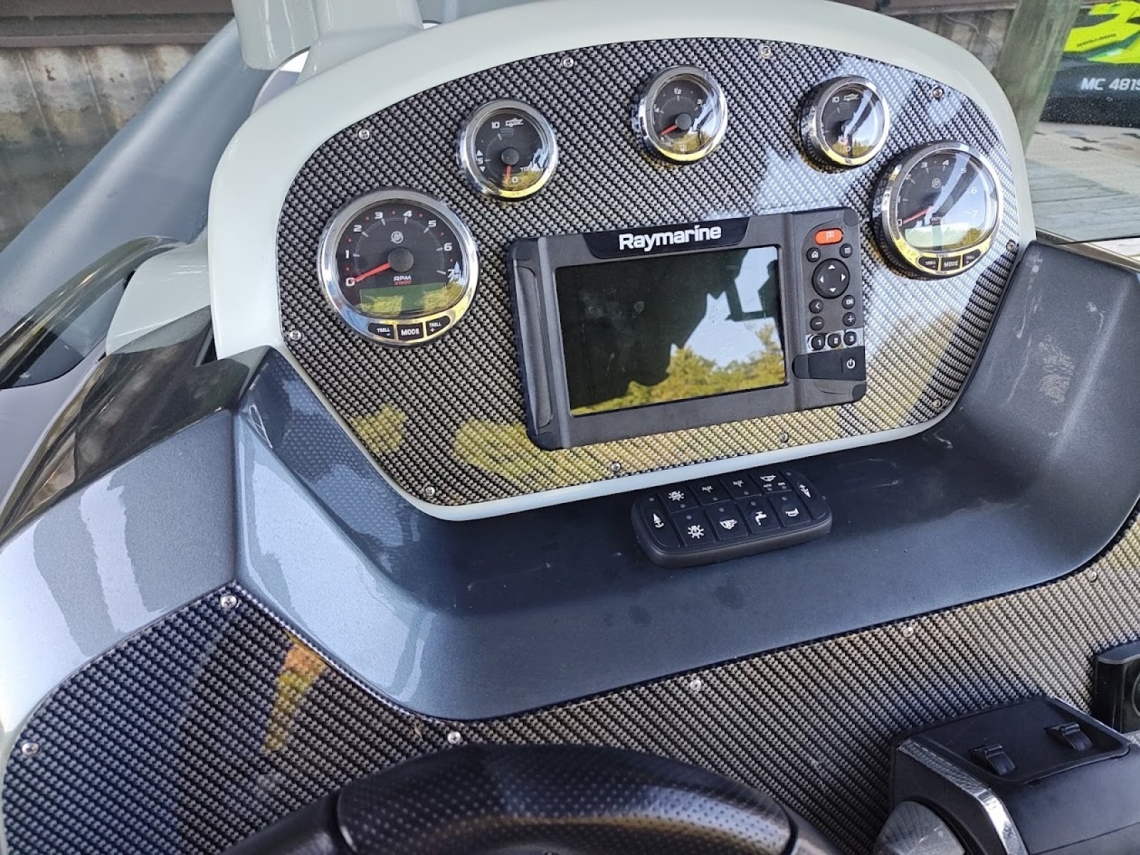 Helm w/ Raymarine