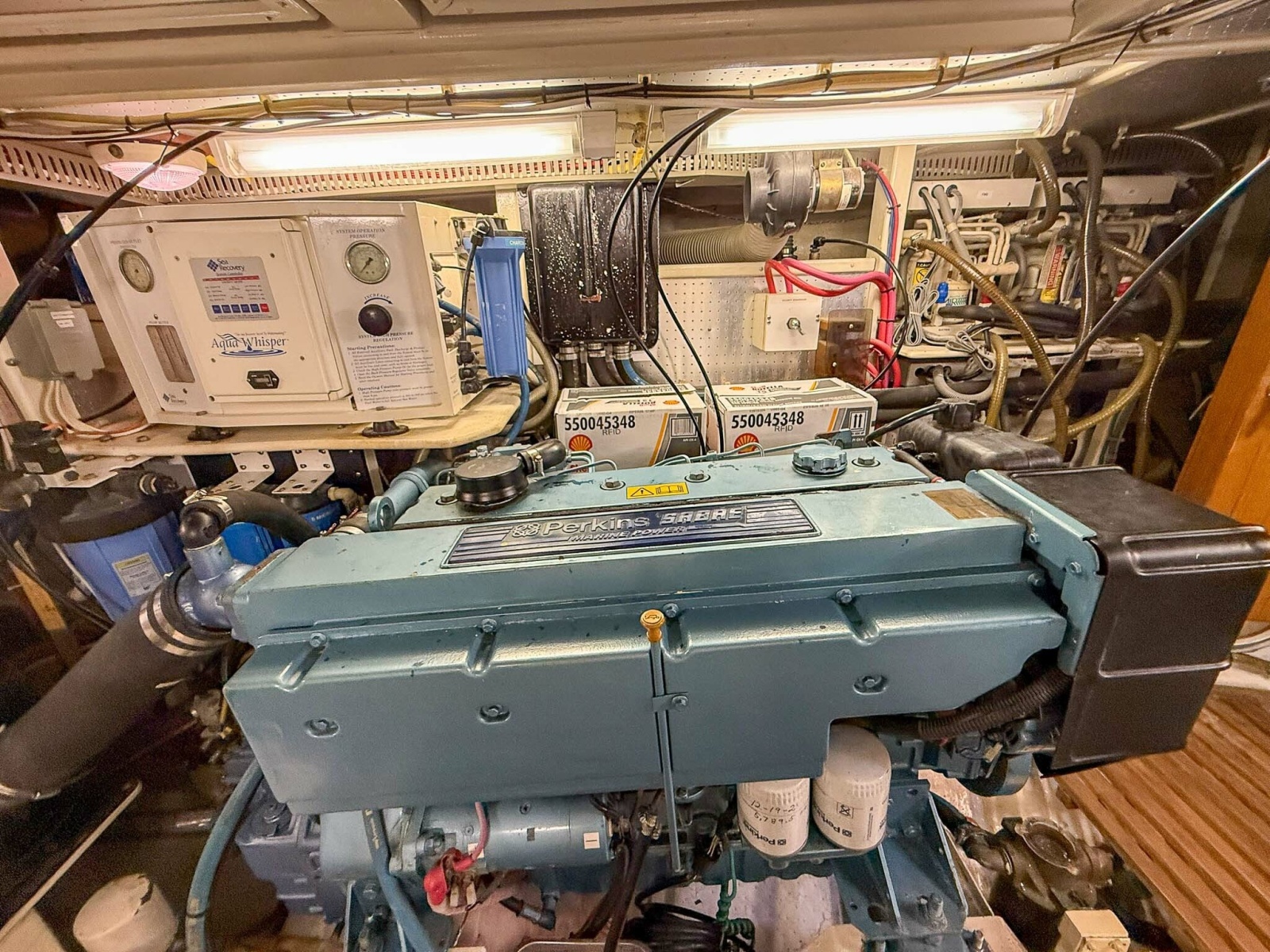 DeFever 49 Starb Engine & Watermaker 