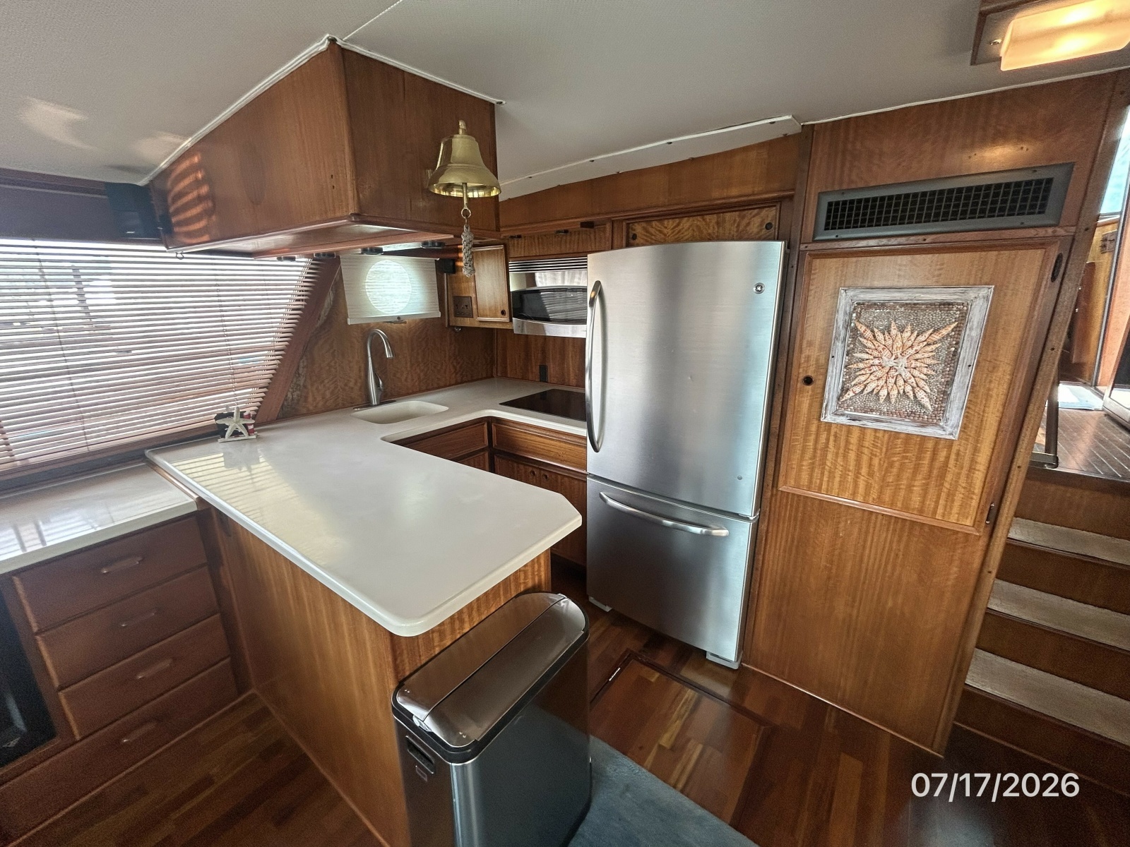 48' Hatteras galley1