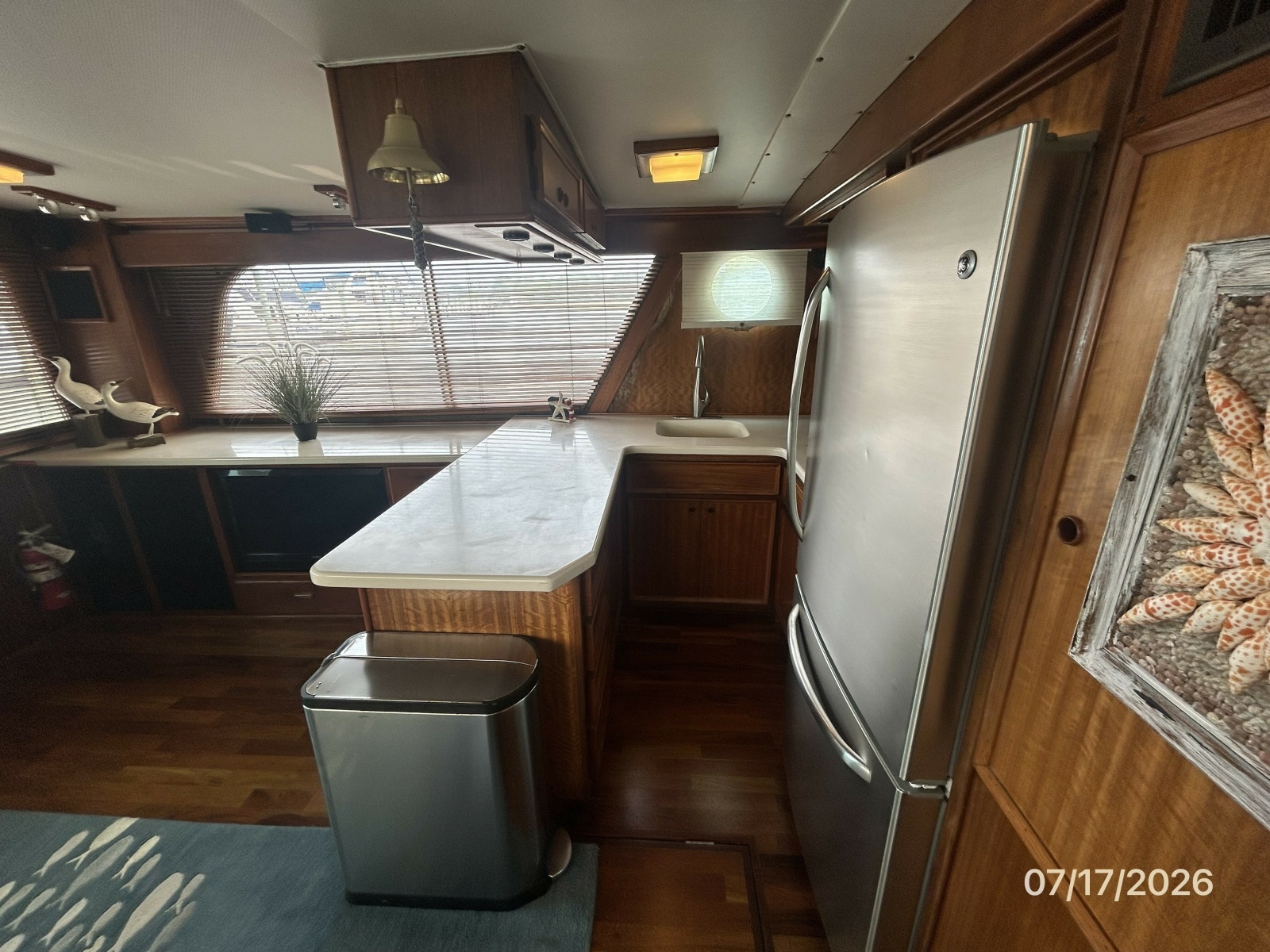 48' Hatteras galley2