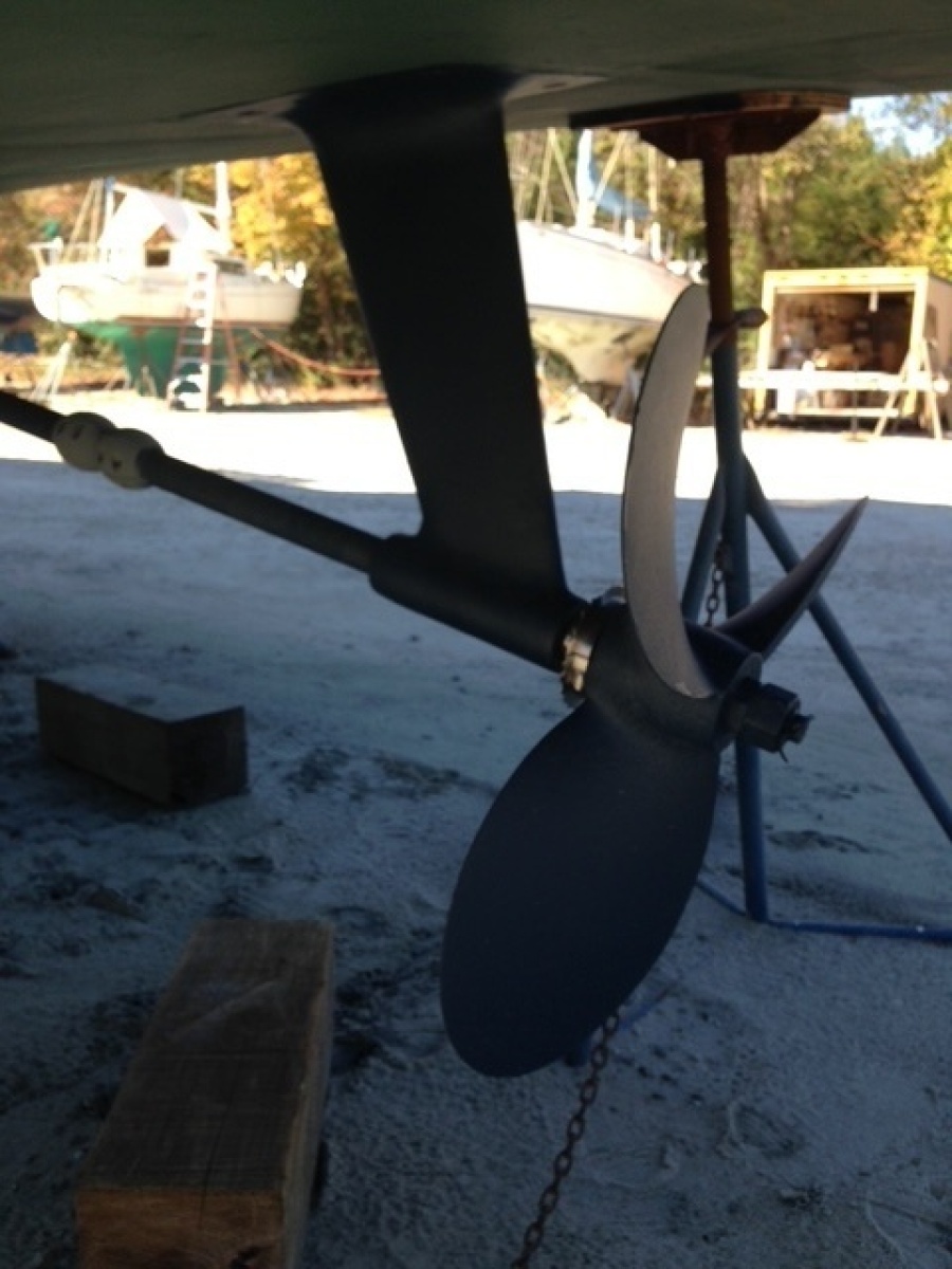 48' Hatteras running gear