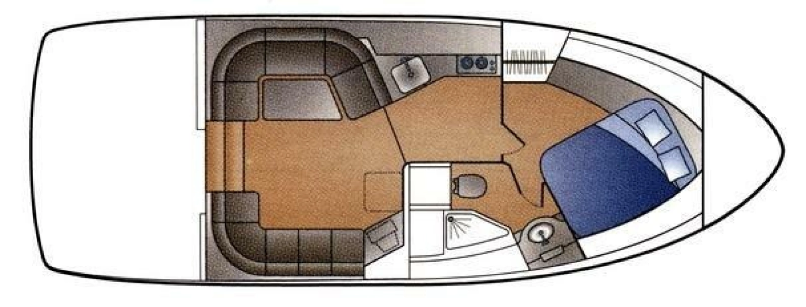 2002 Carver 350 Mariner