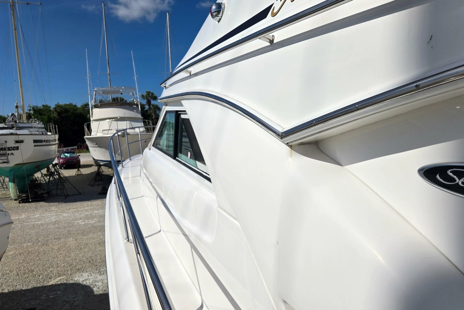2001 Sea Ray 400 Sedan Bridge