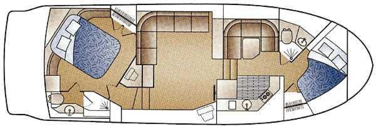 2000 Carver 406 Aft Cabin Motor Yacht