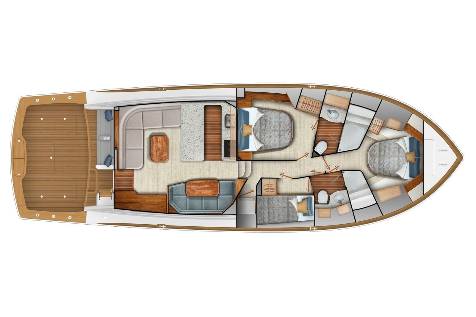 1998 Viking 50 Convertible