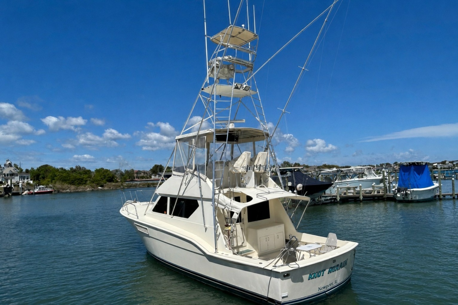 1989 Hatteras 45 Convertible