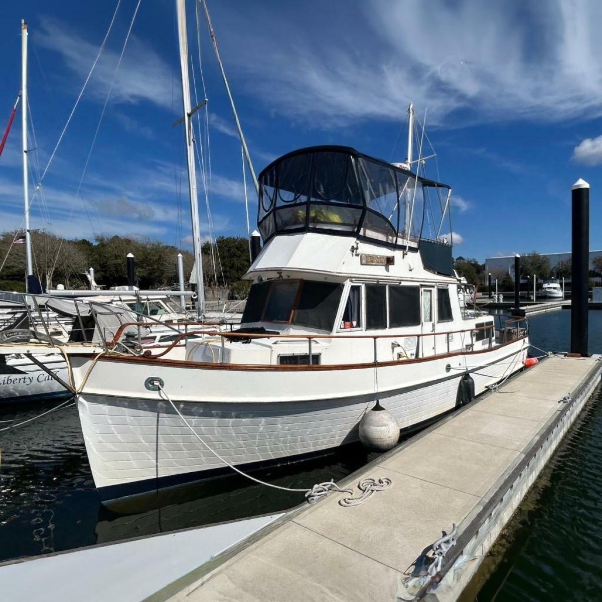 Gump Stump 36ft Grand Banks Yacht For Sale