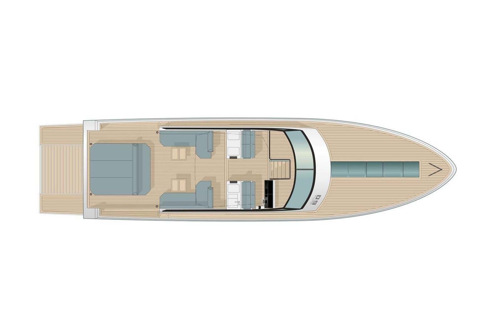 2023 Delta Powerboats 60 Open