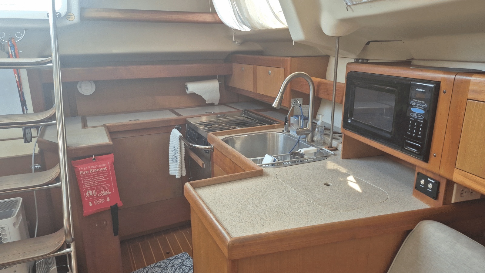 Galley Looking Aft