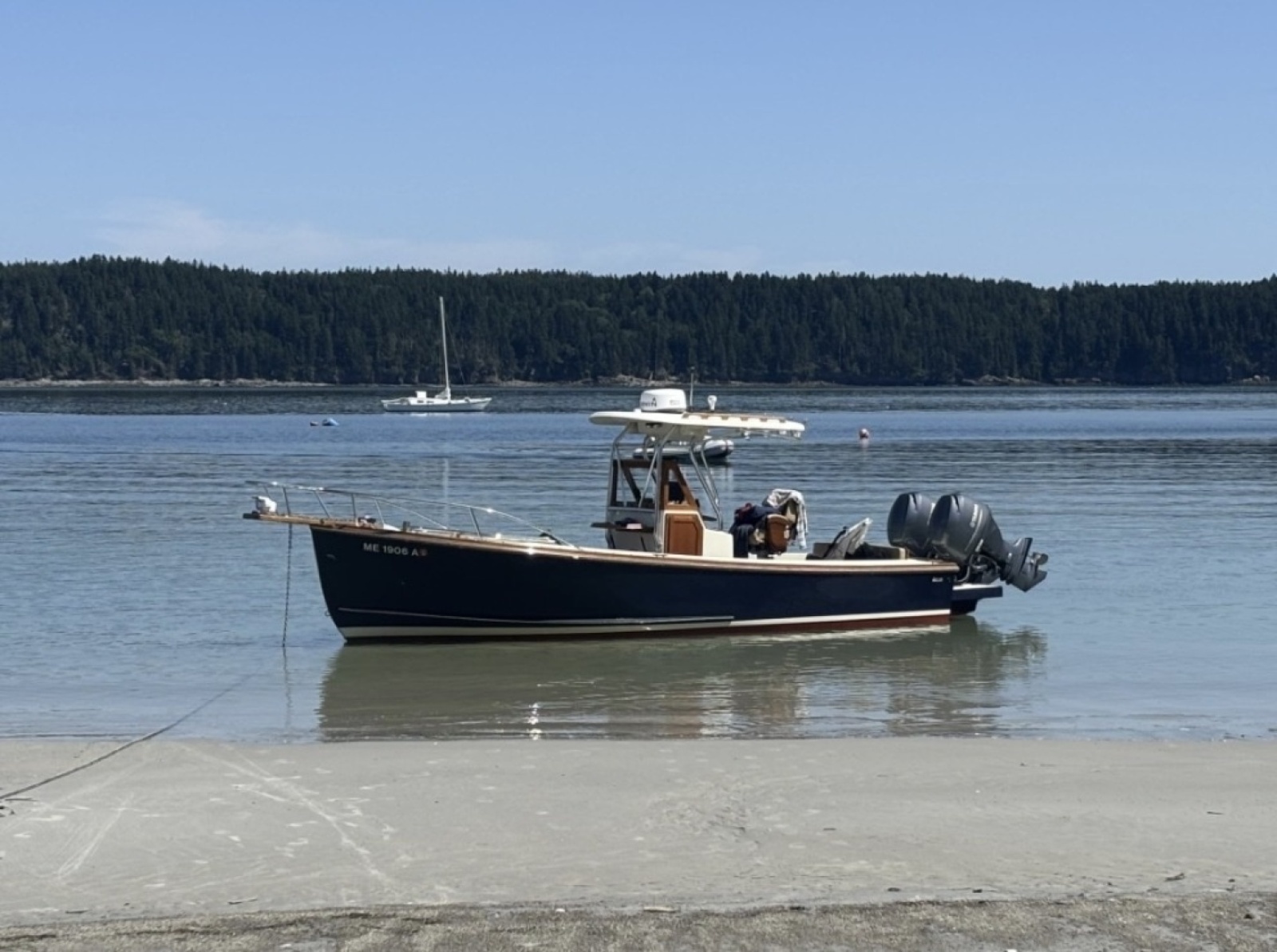1988 Ellis 24 Open Fisherman