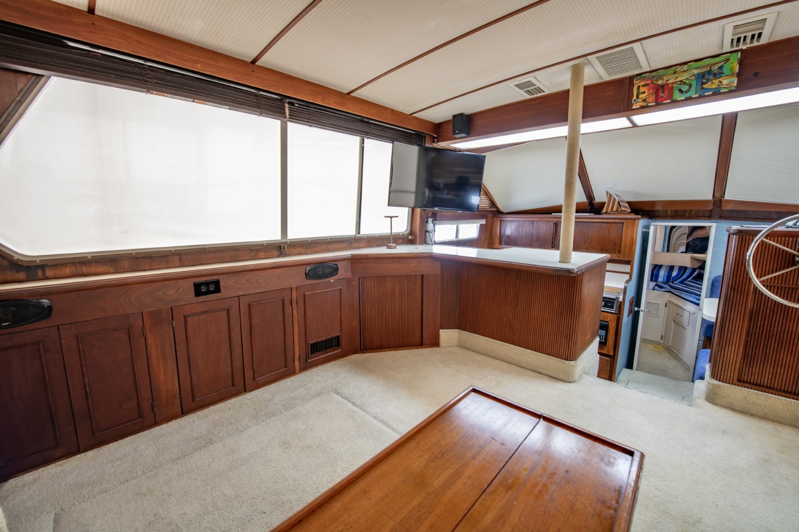 1988 Tollycraft 44 Cockpit M.Y.