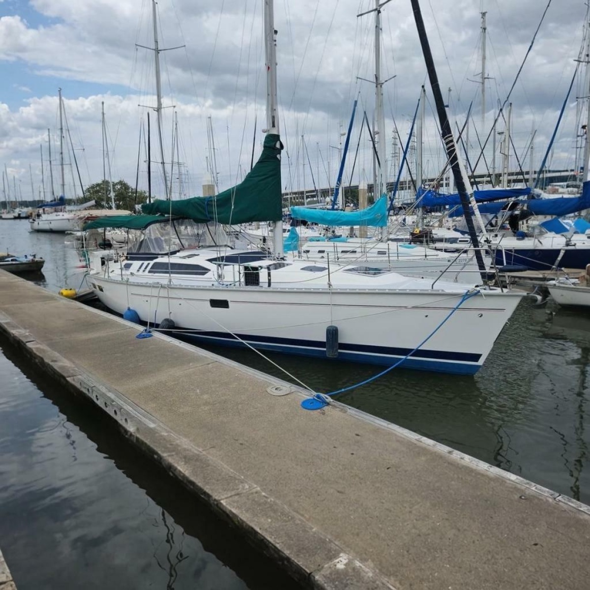 1996 Hunter Legend 40.5