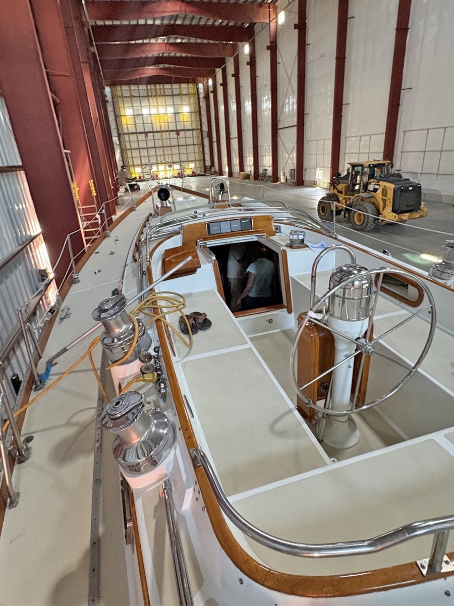 Cockpit, In Shed