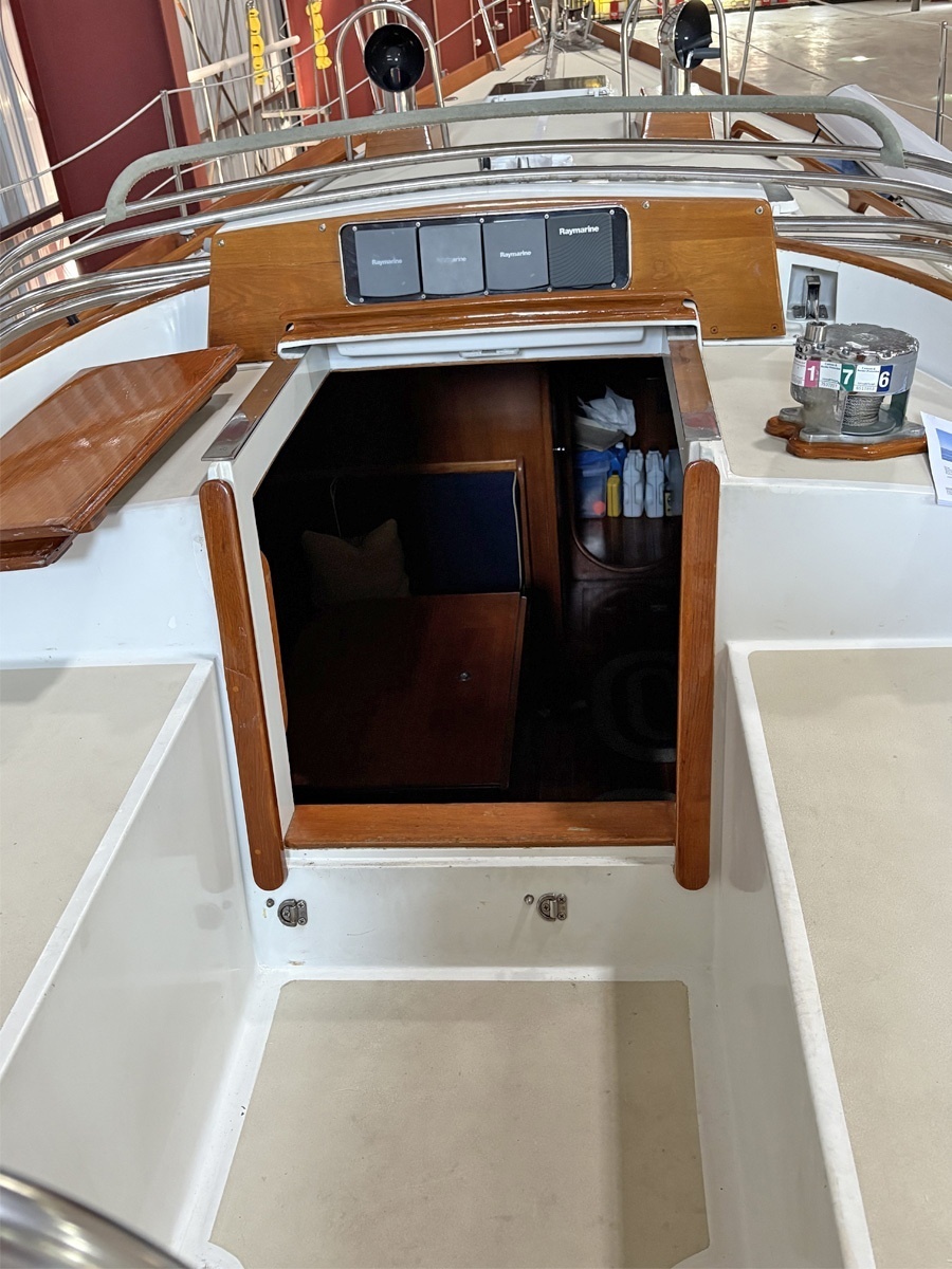 Companionway, In Shed