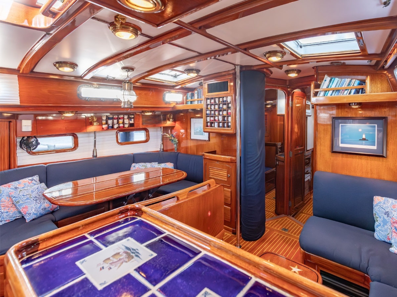 Main Salon from Galley