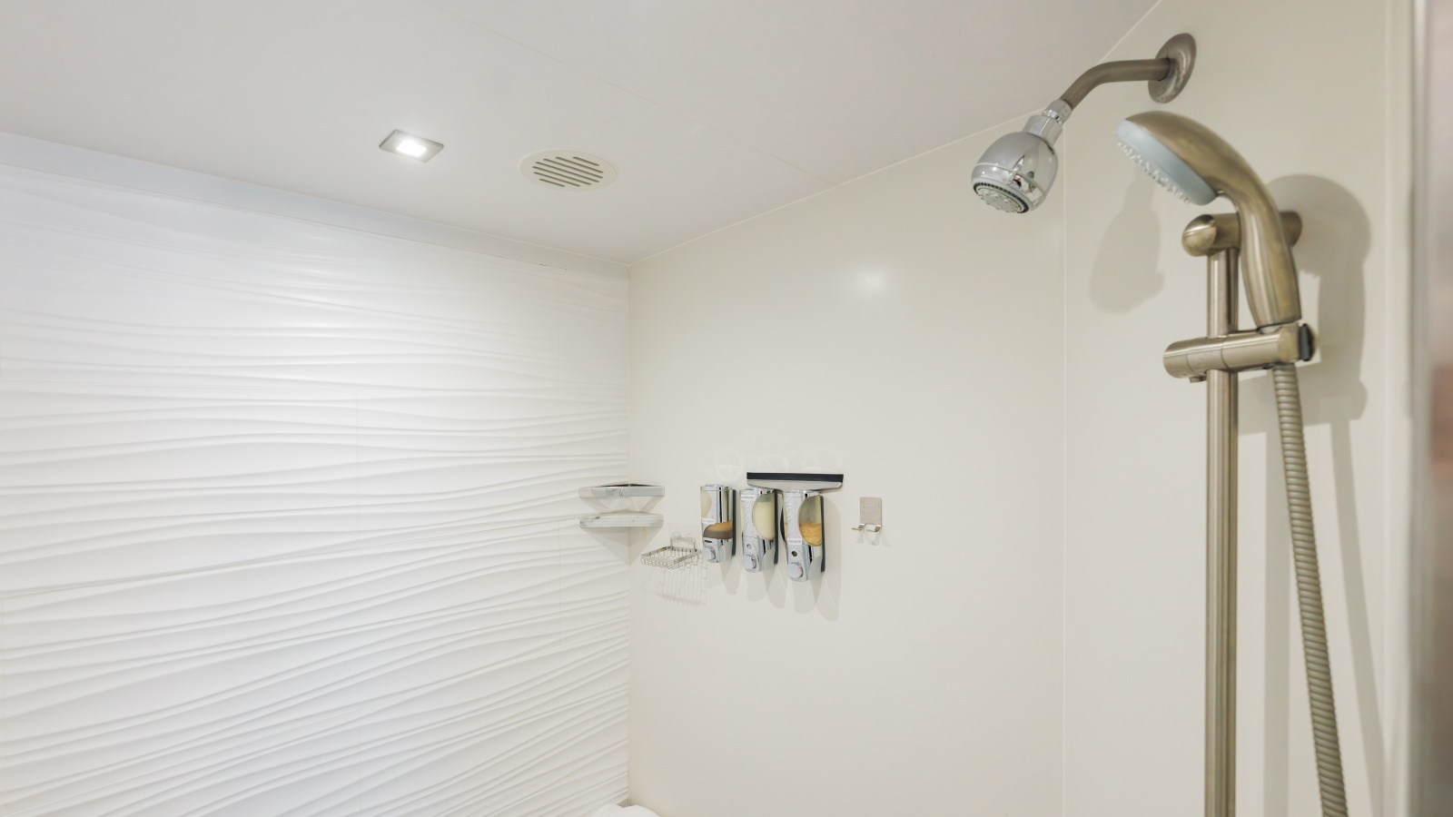 Huge master shower