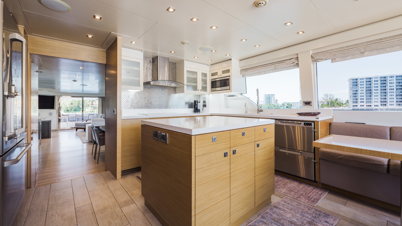 Galley looking aft