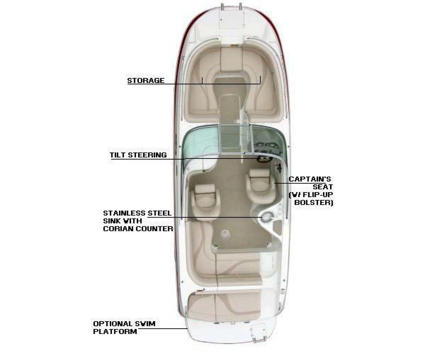 2007 NauticStar 230 SL Sport Deck I/O