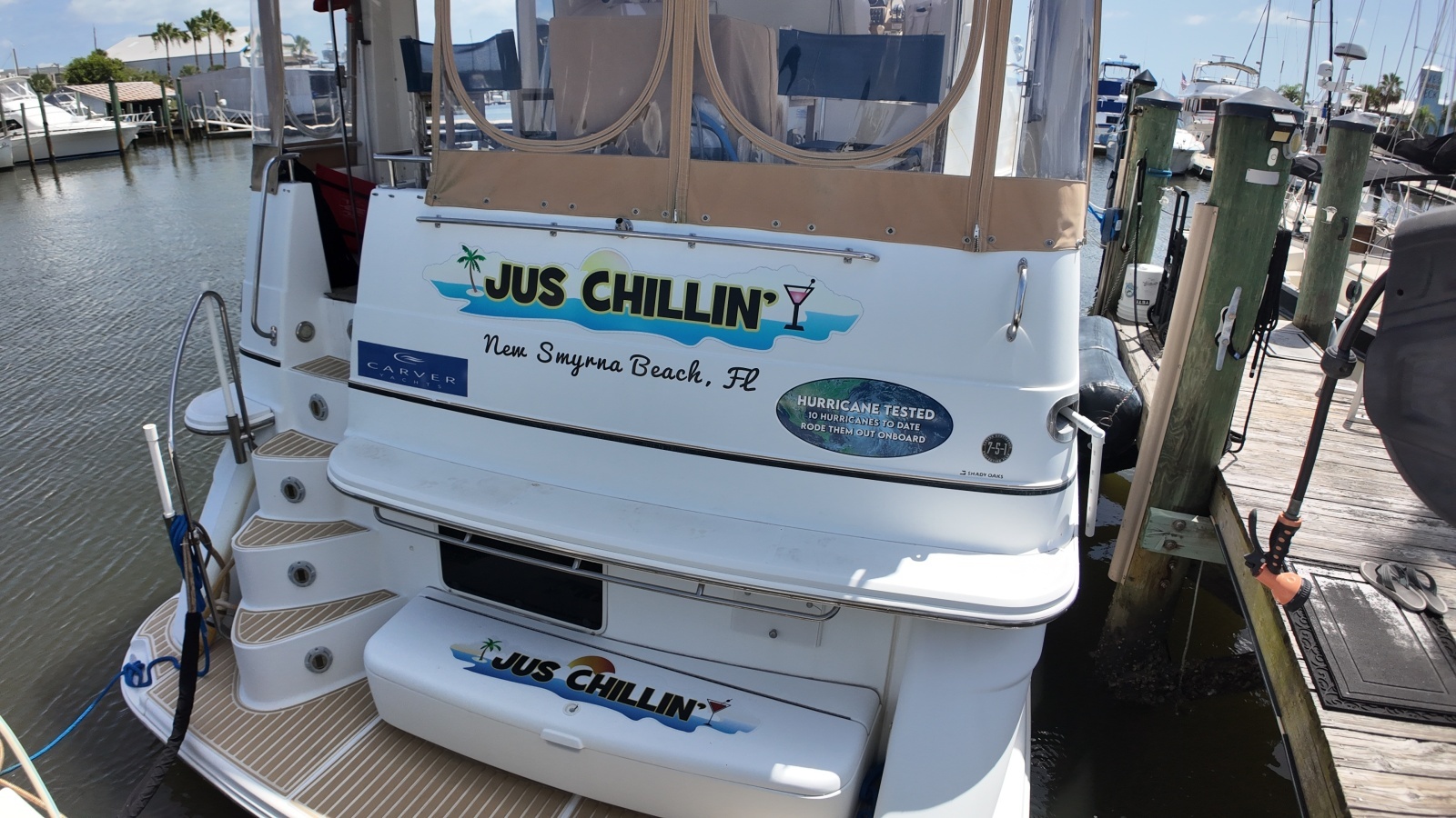 Jus Chillin 39ft Carver Yacht For Sale