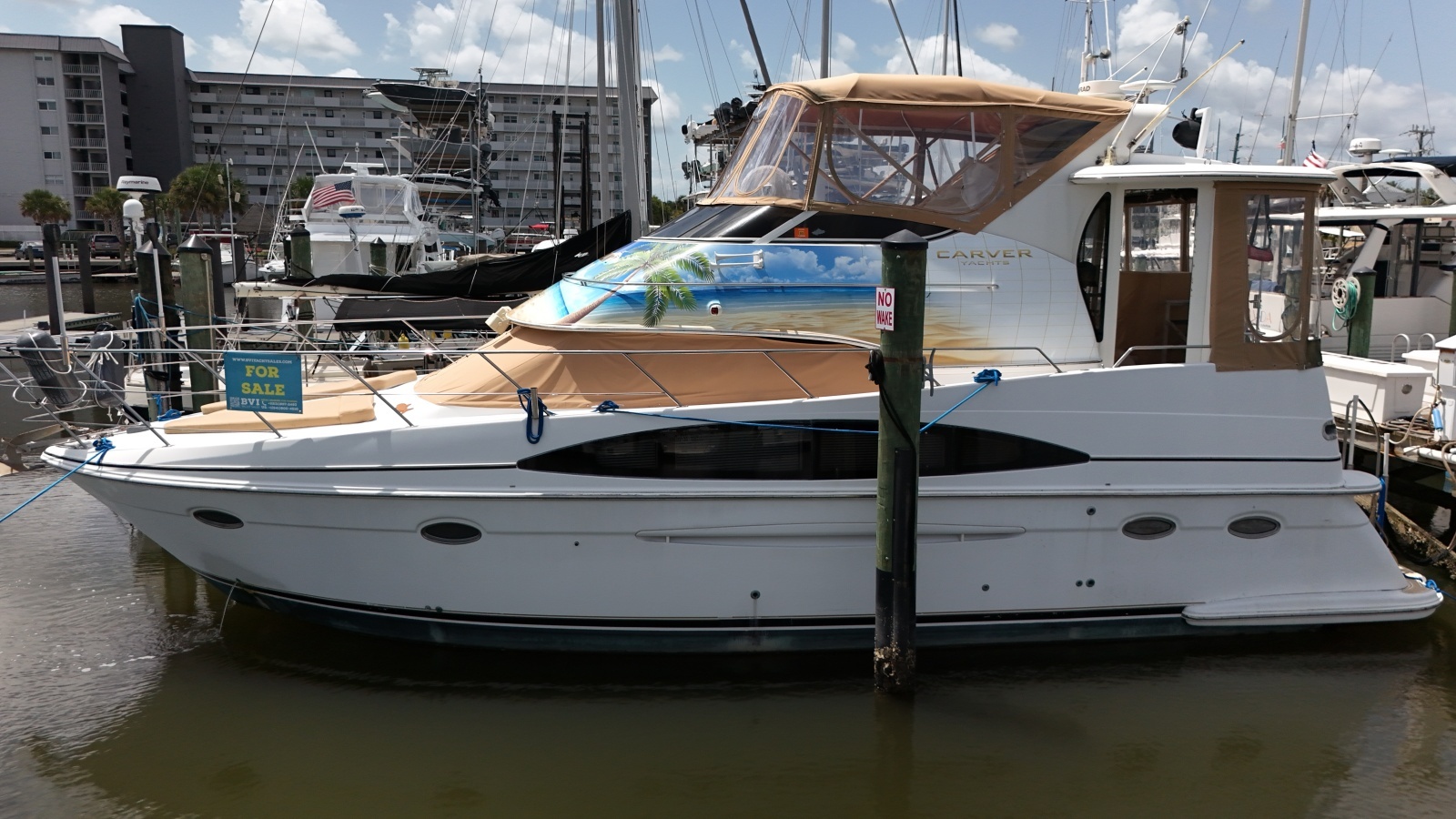 Jus Chillin 39ft Carver Yacht For Sale
