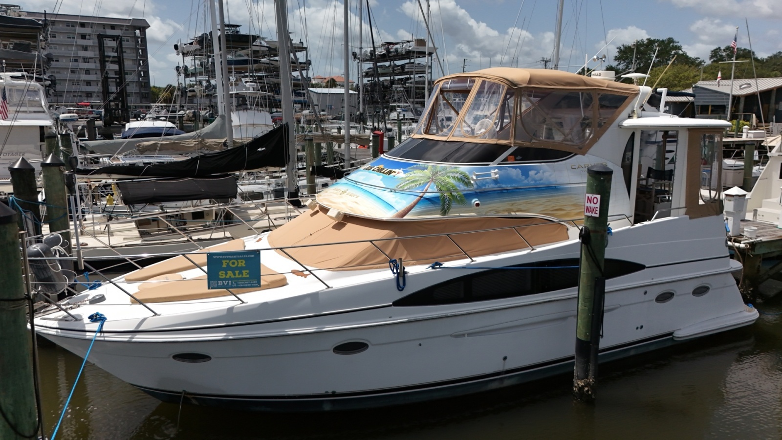 Jus Chillin 39ft Carver Yacht For Sale