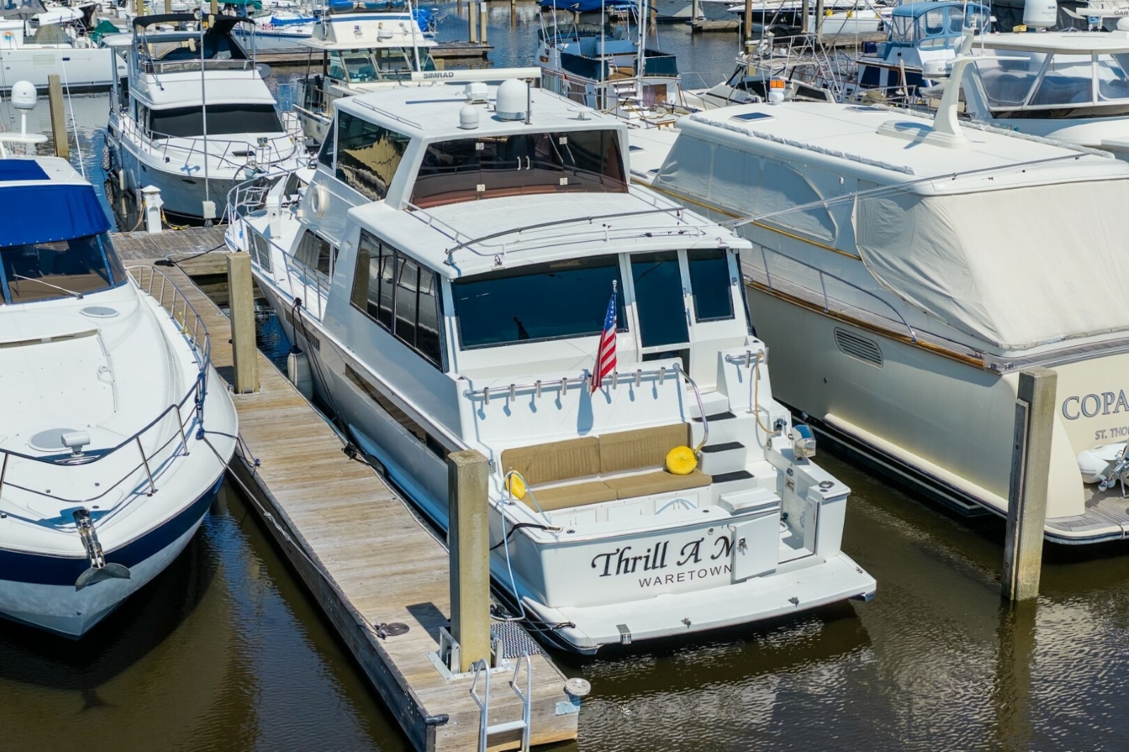 1999 Viking Cockpit Sport Yacht