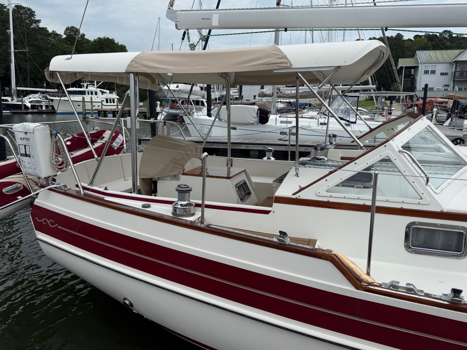 Notice Hardtop Dodger/Bimini