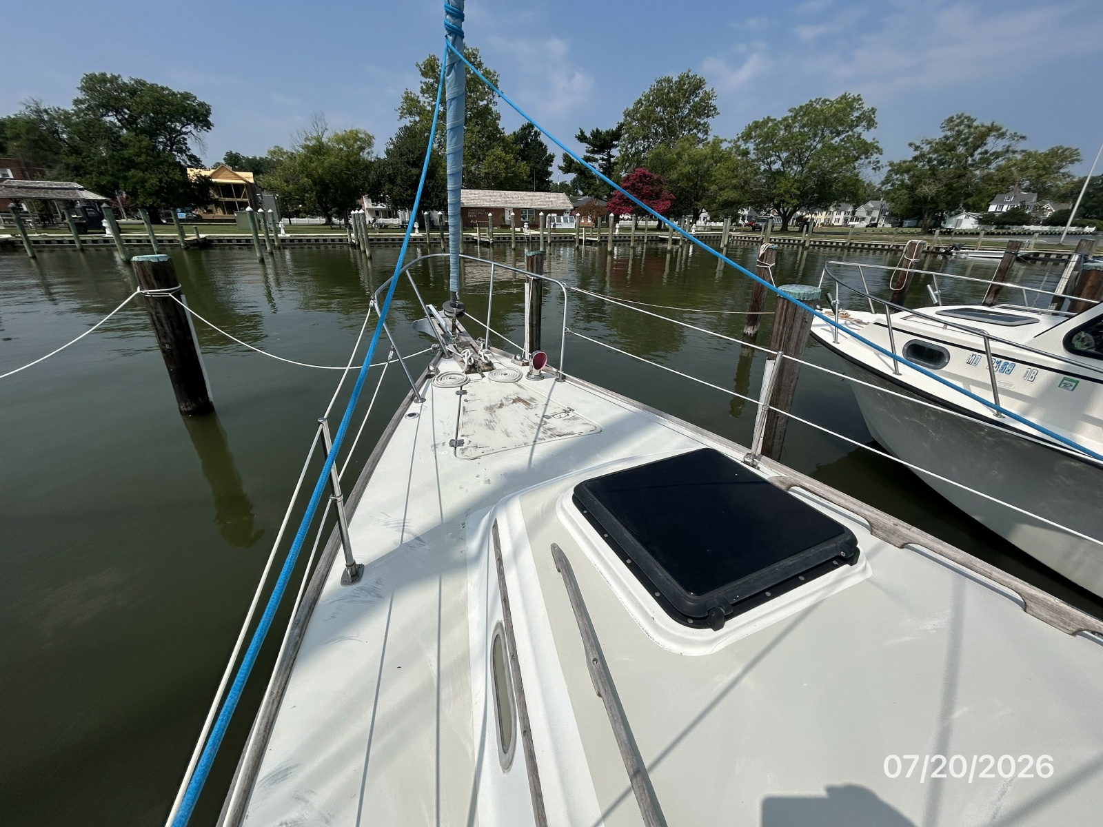 35' Pearson foredeck1