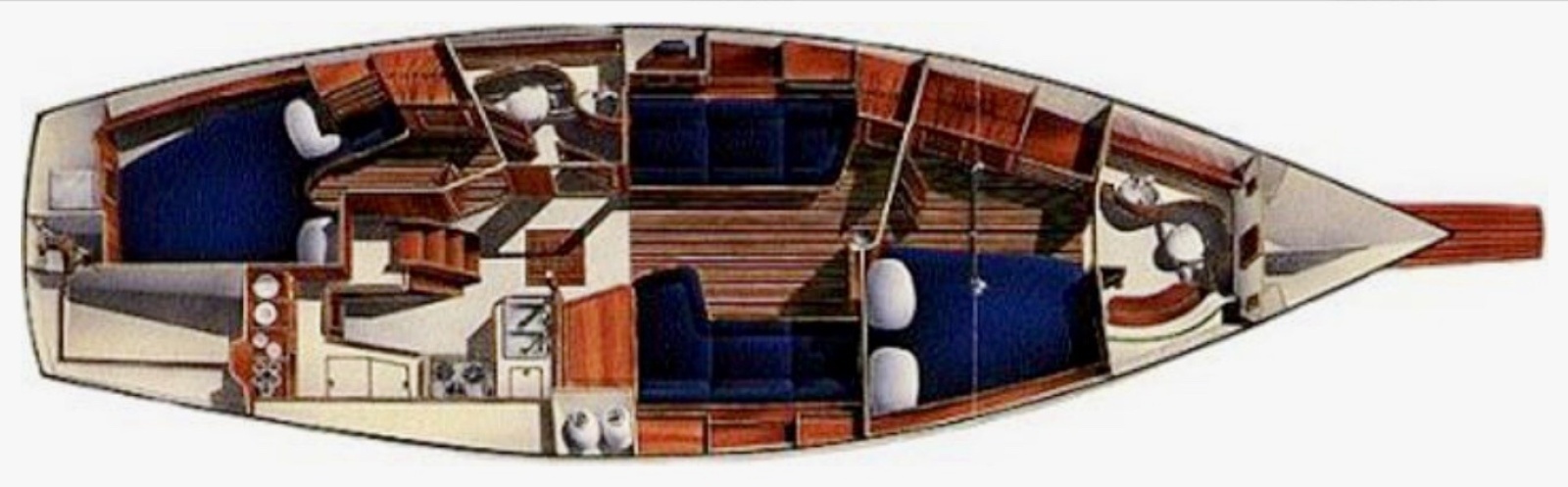 Second Spray 40ft Island Packet Yacht For Sale