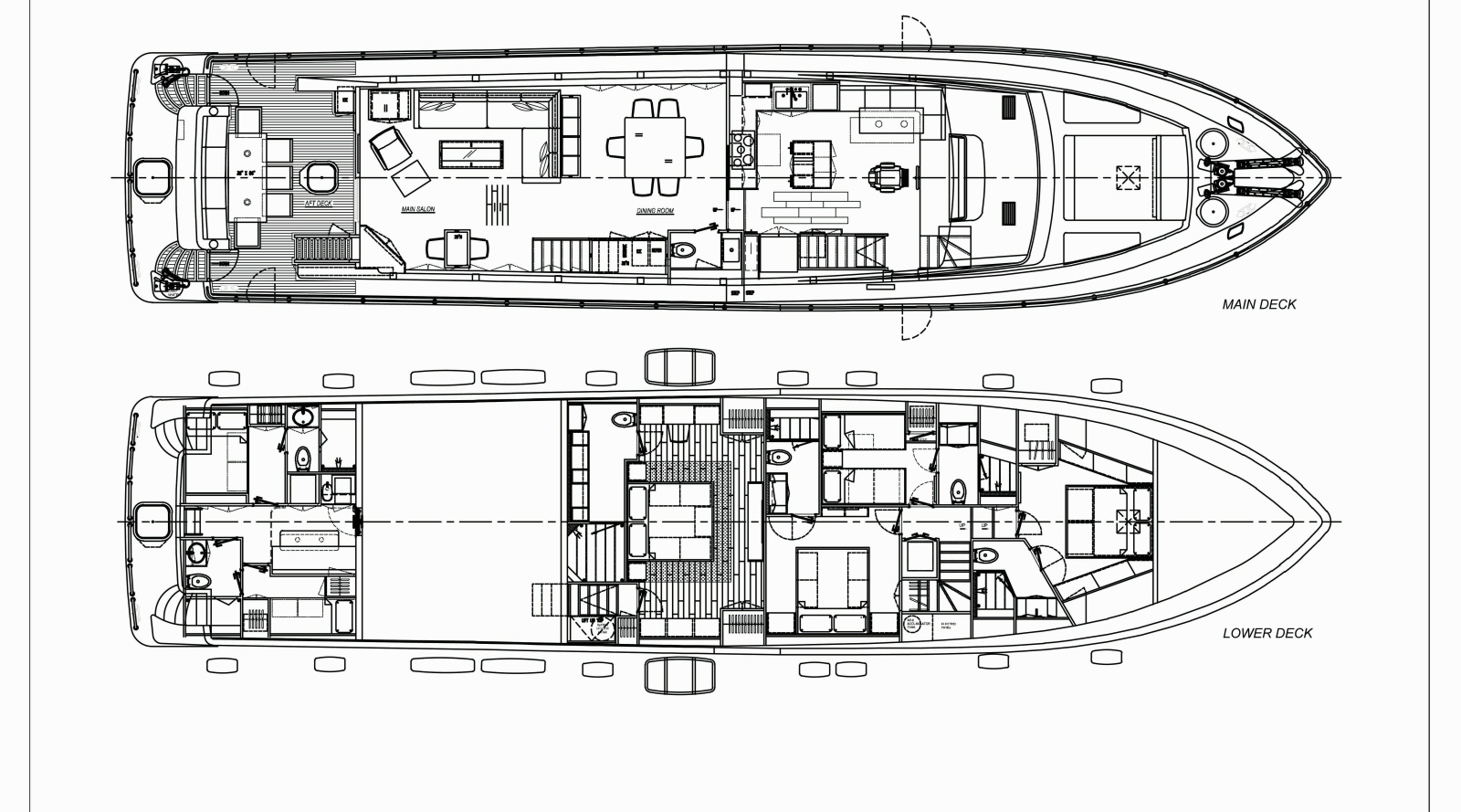 Main Deck And Lower Deck