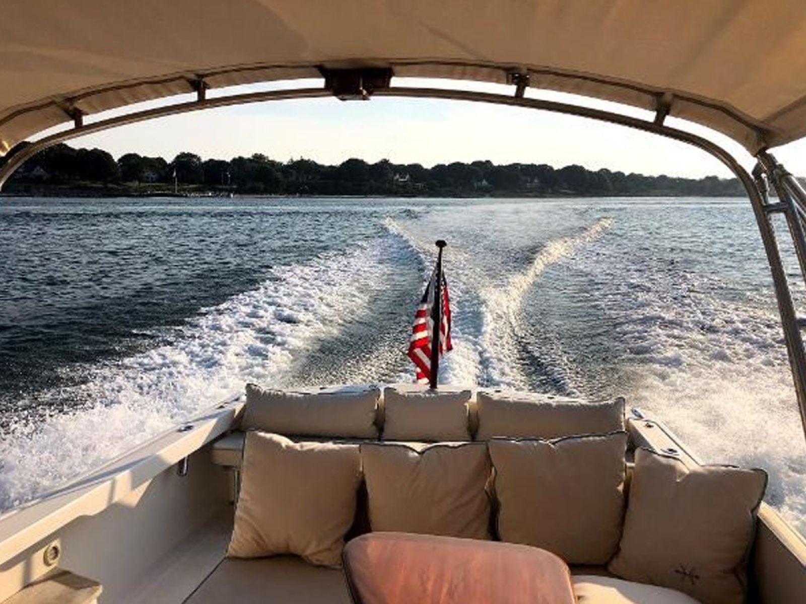 Underway Looking Aft