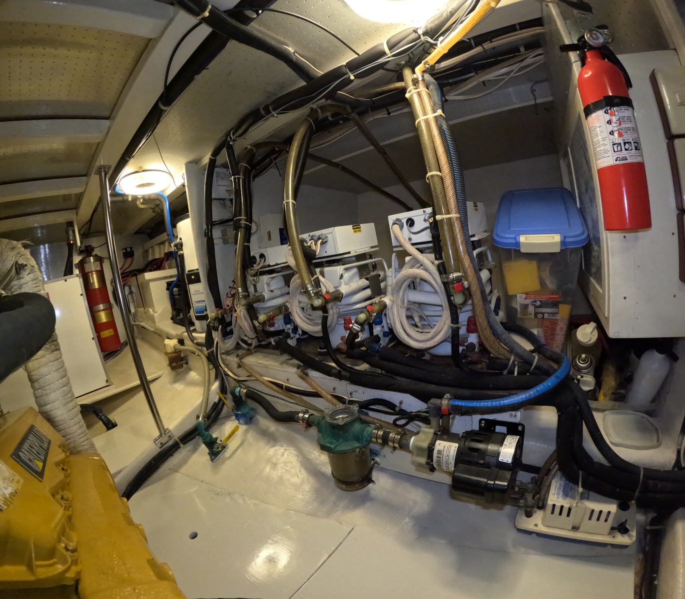 Engine Room Looking To Port