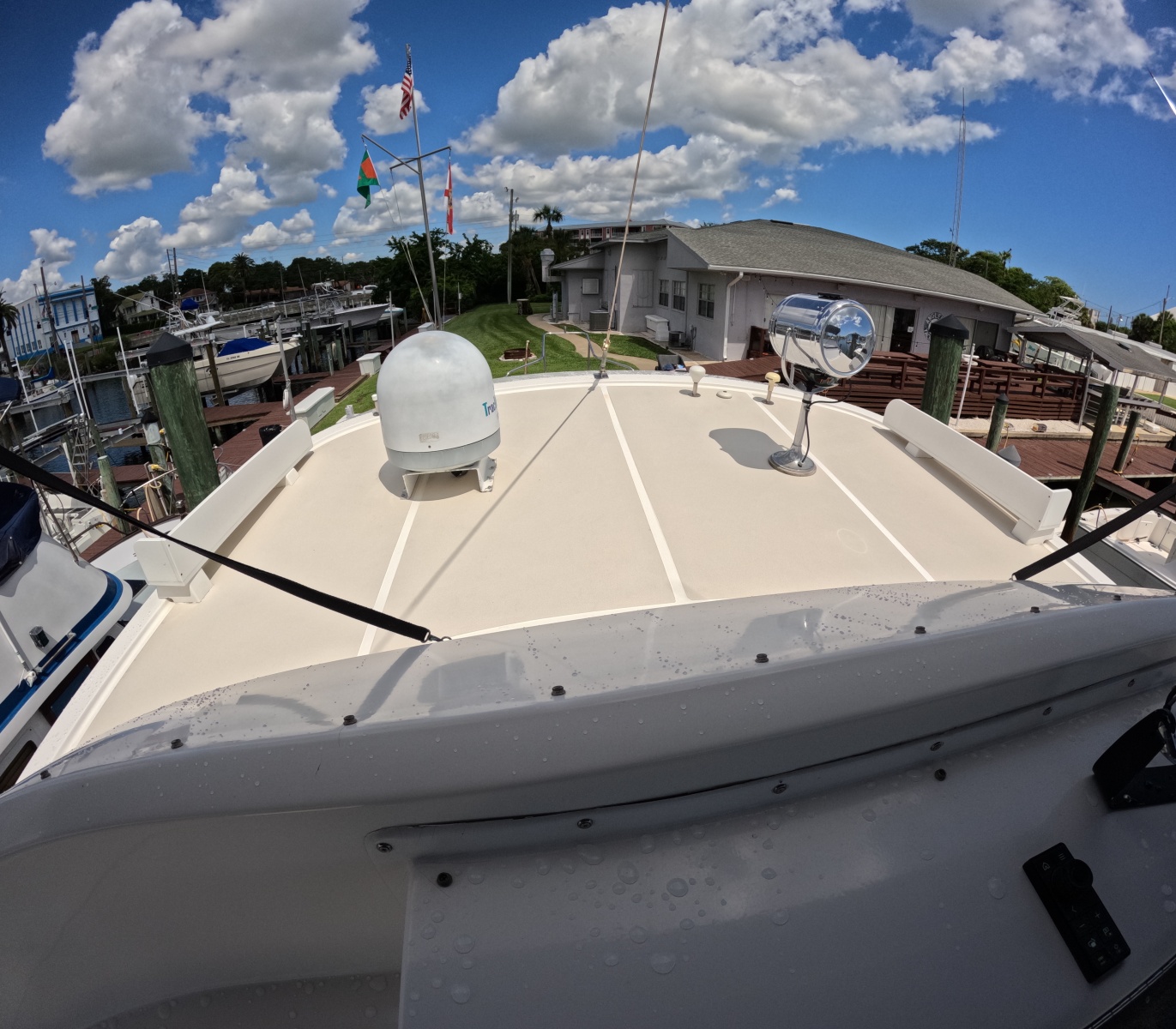 Pilothouse Roof From Flybridge