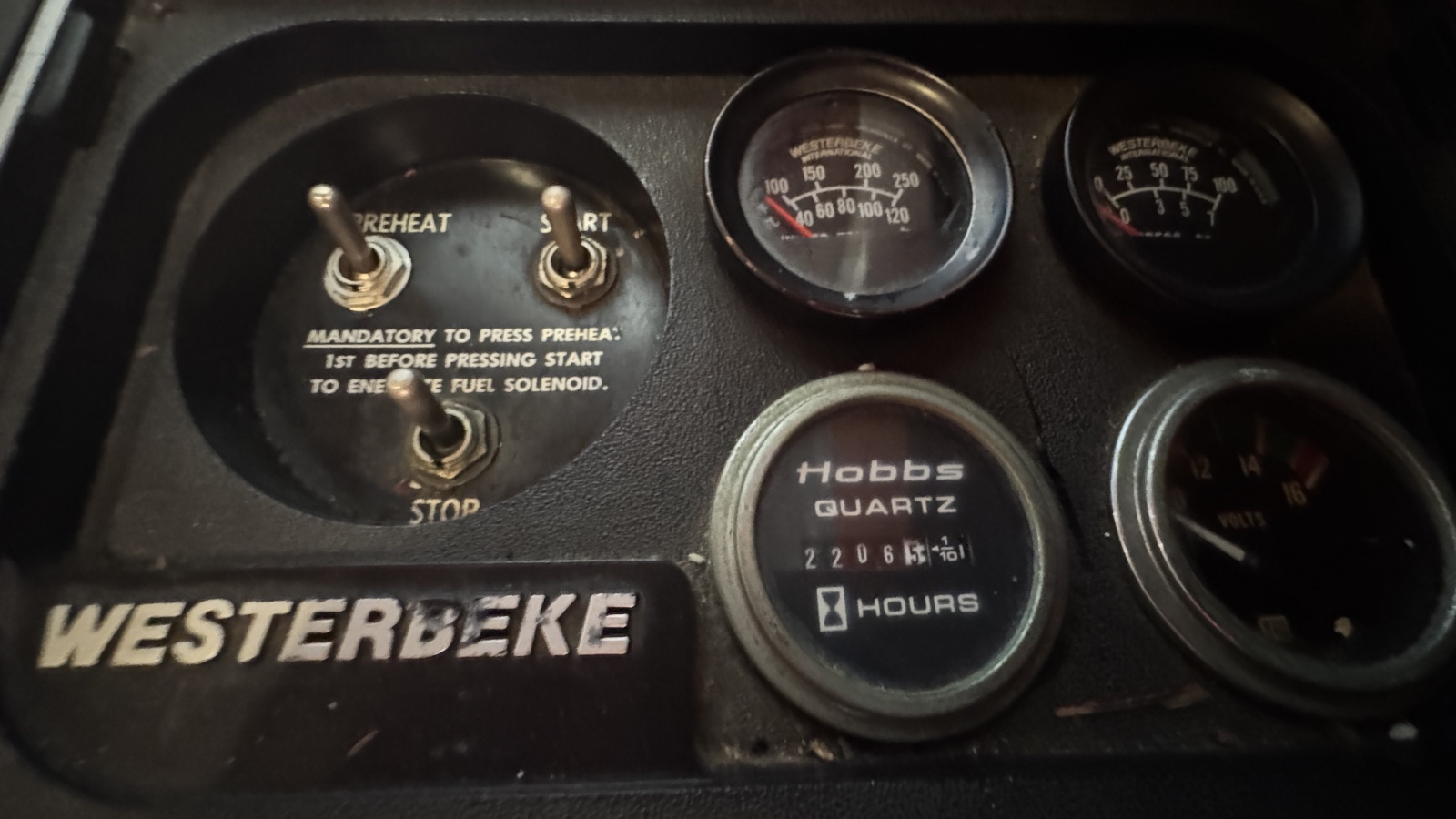 Helm Station Monitoring Equipment