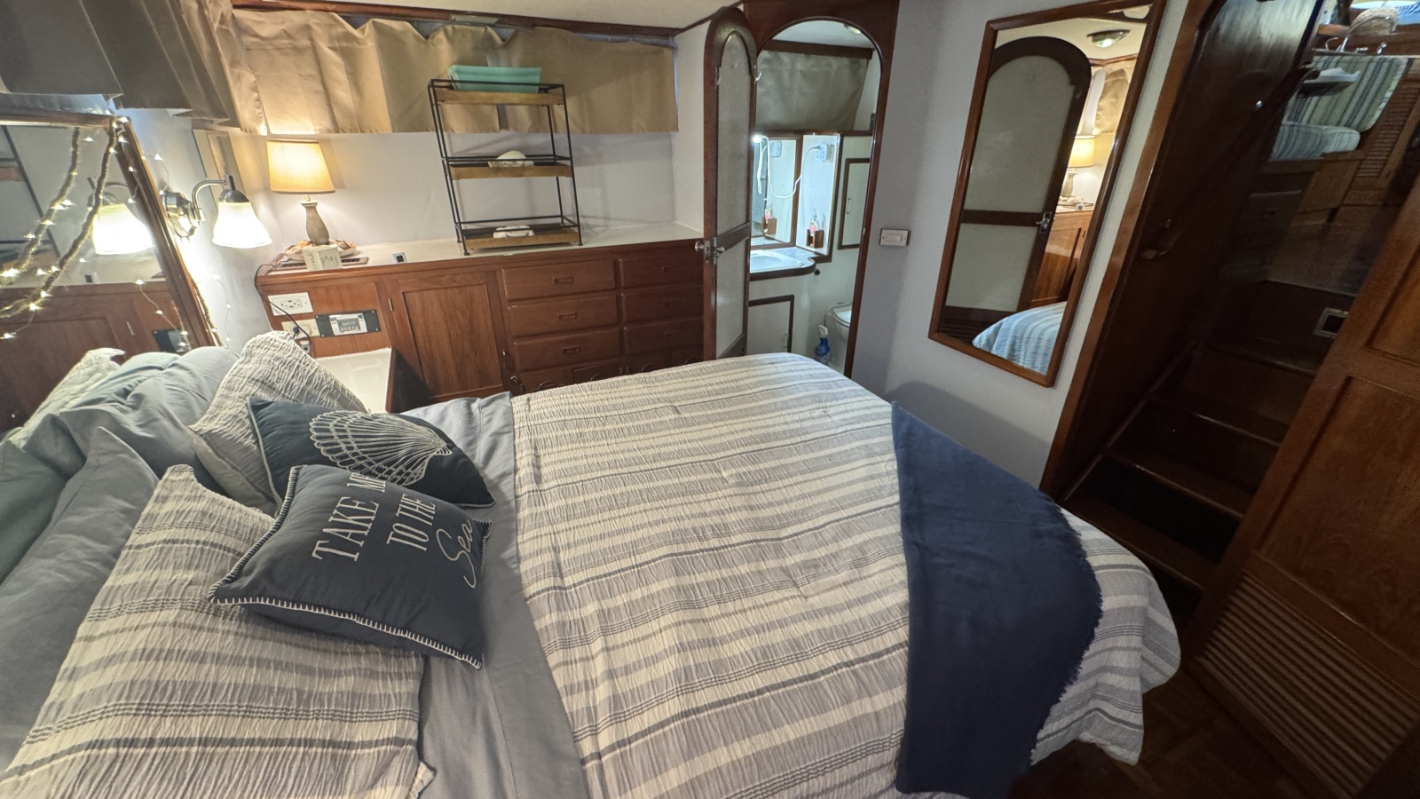 Aft Primary Stateroom with Ensuite