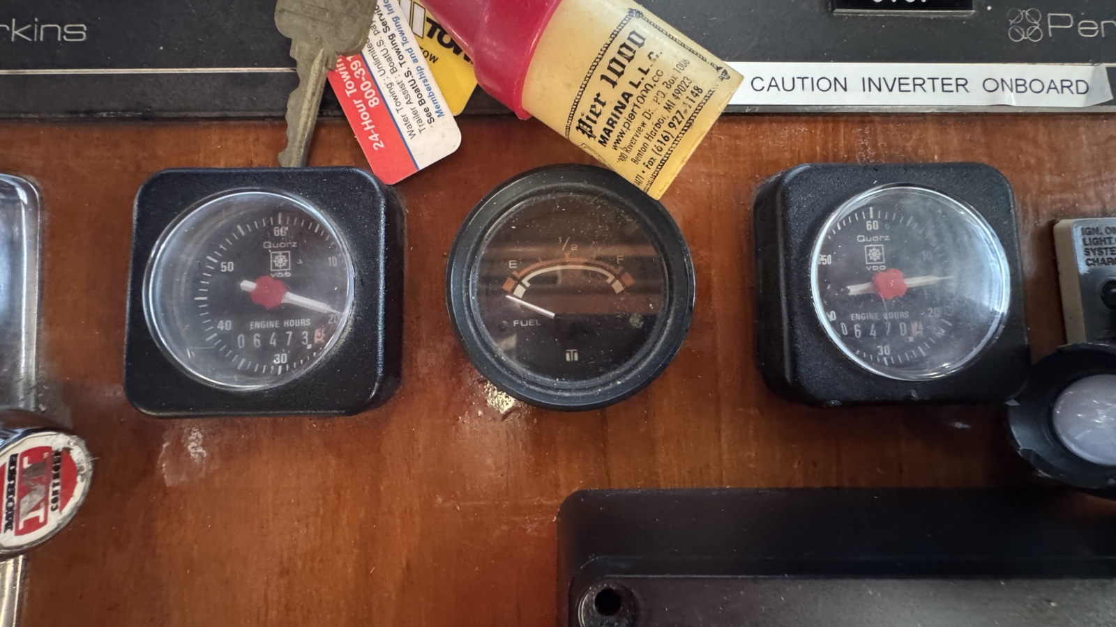 Helm Station Monitoring Equipment