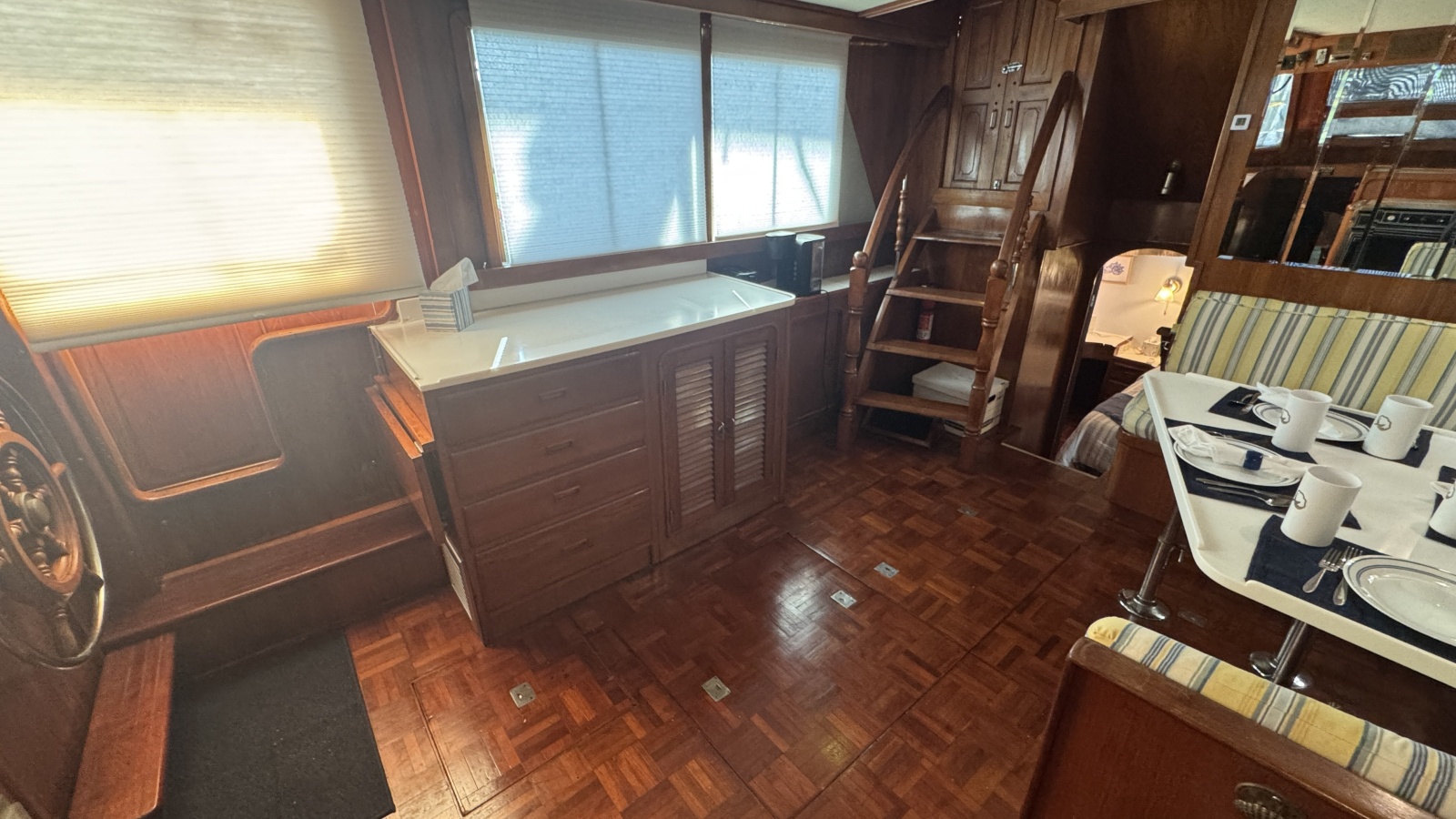 Main Salon Looking Starboard