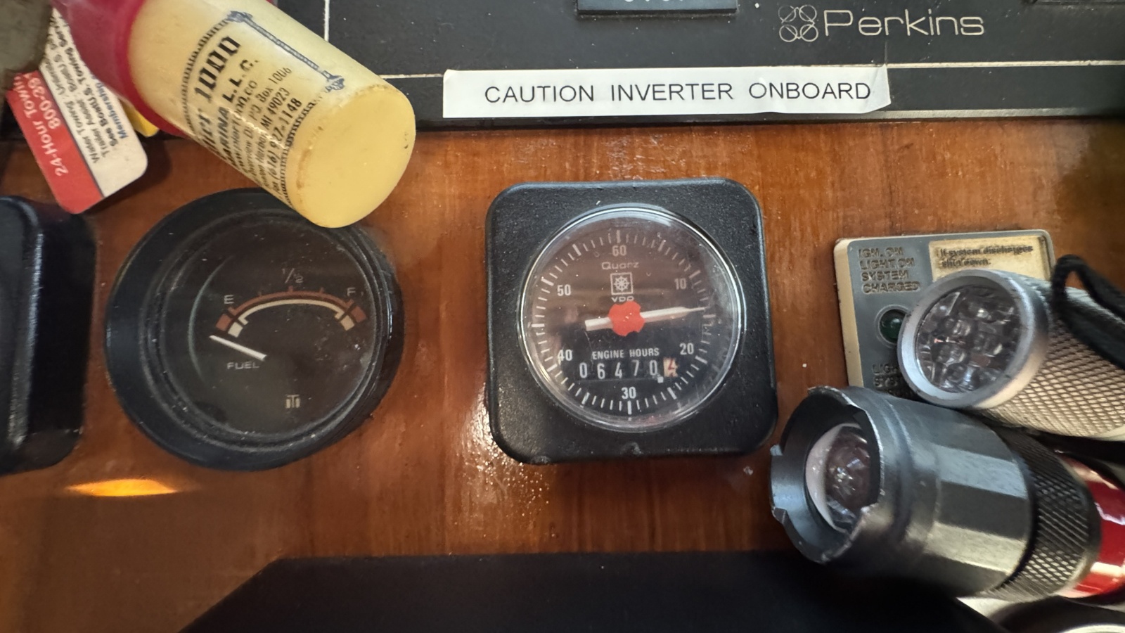 Helm Station Monitoring Equipment