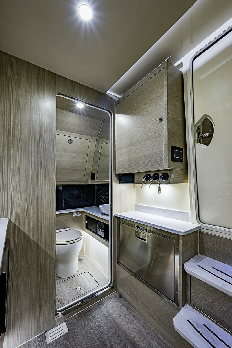 Scout 42 Maizey Blue - Interior Cabin