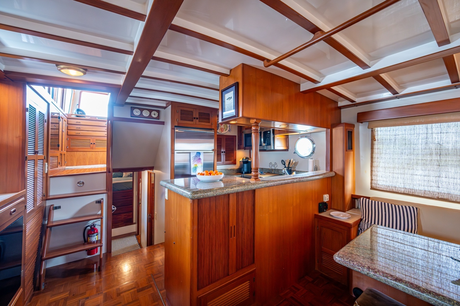 Galley & Stairs to Pilothouse & Staterooms