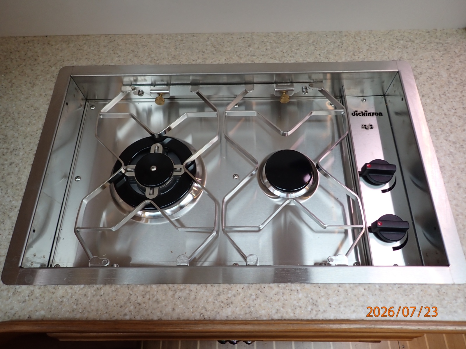 42' Sabre galley cooktop
