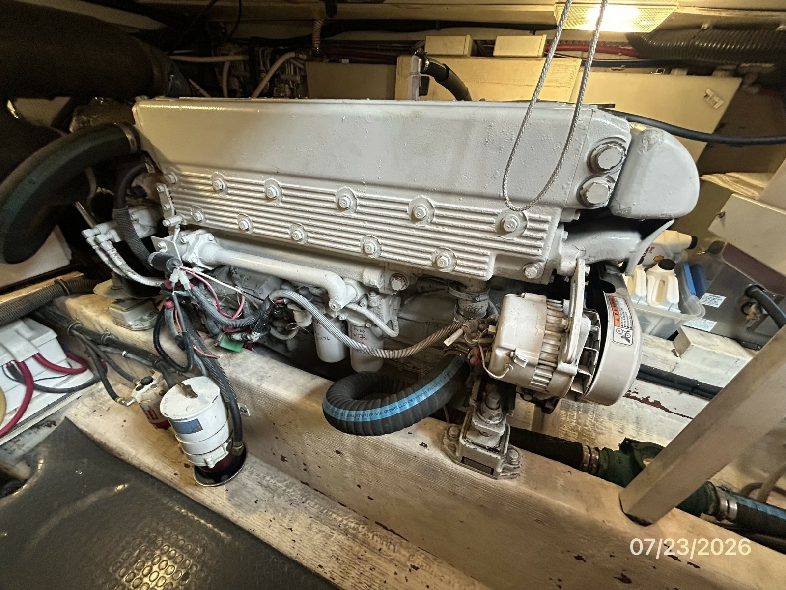 42' Sabre port main engine