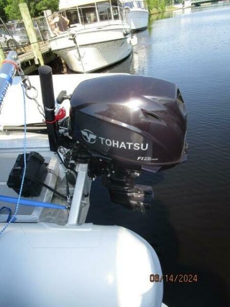 42' Sabre tender outboard