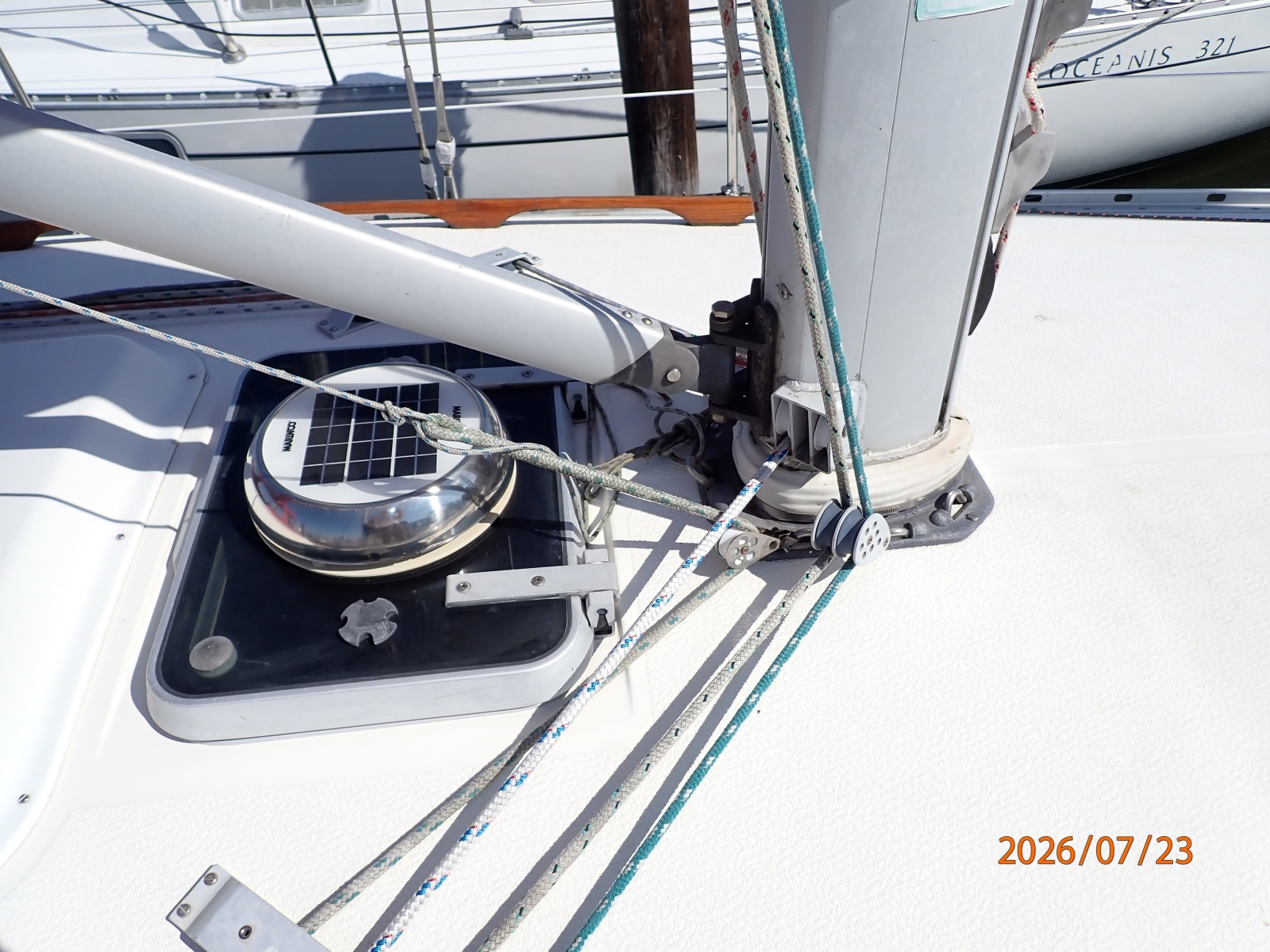 35' Scanmar mast base2