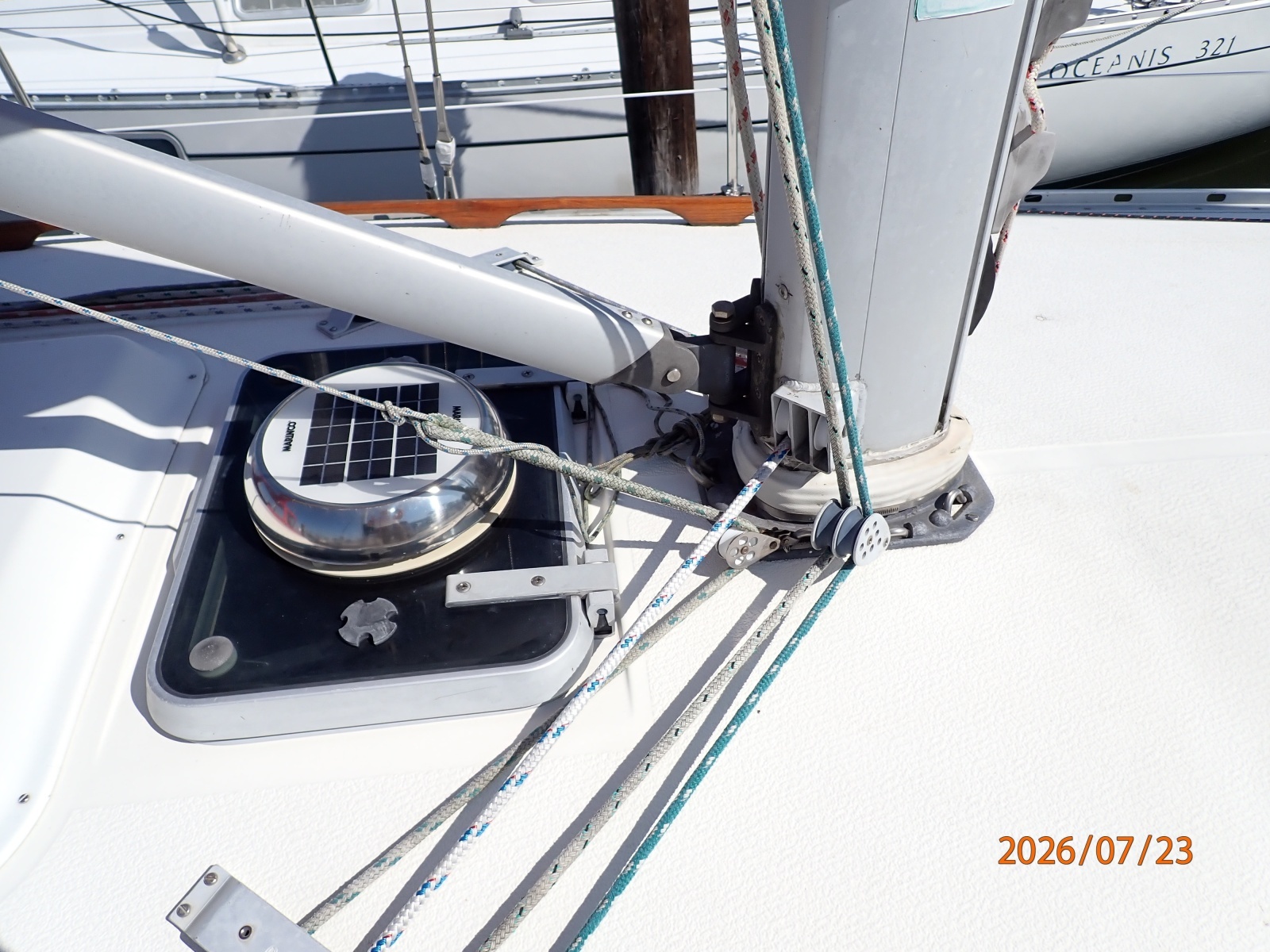 35' Scanmar mast base2