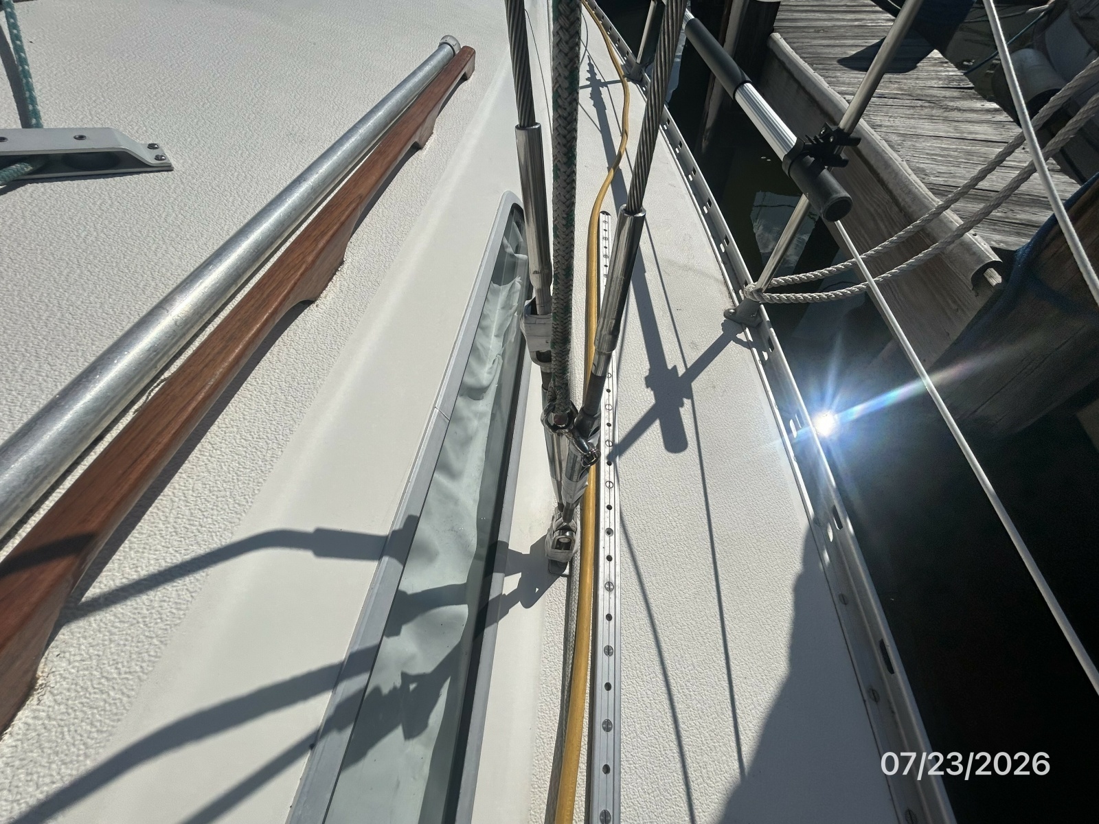 25' Scanmar standing rigging2
