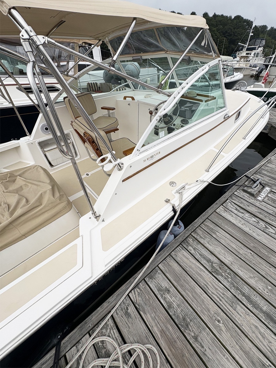 Helm Area from Dock