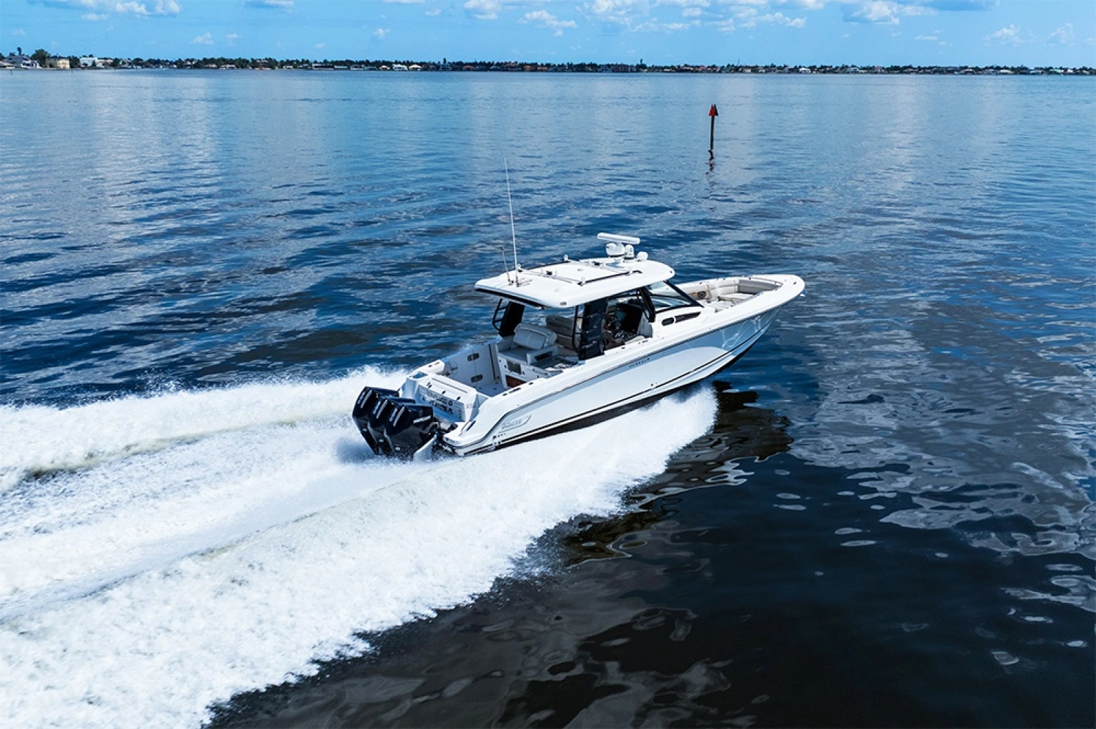 2023 Boston Whaler 350 Realm underway